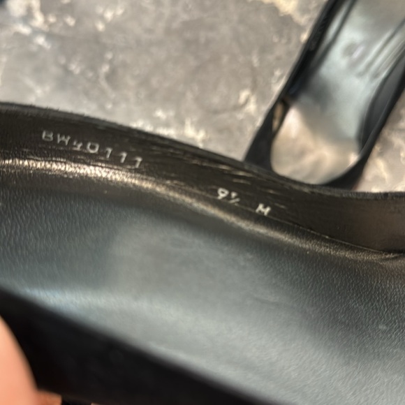 Stuart Weitzman Suede Pumps with Tortoise - Picture 5 of 5